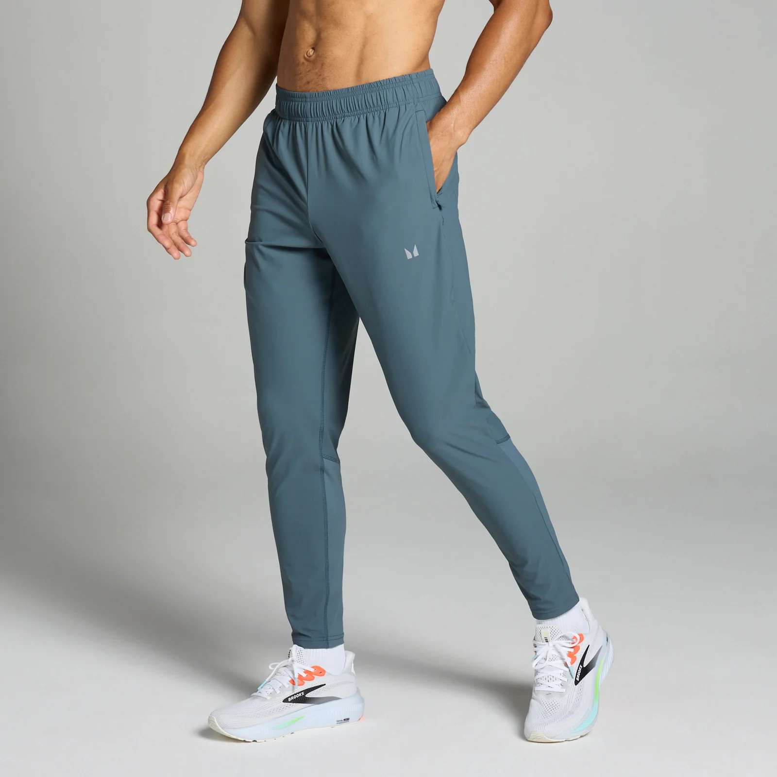 Pantaloni da jogging in tessuto MP Velocity da uomo - Dark Slate - XS Immagine 1