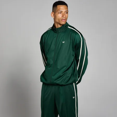 Giacca sportiva tricot MP da uomo - Verde smeraldo scuro