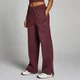 Pantaloni da jogging a taglio dritto MP Basics da donna - Rosso mora