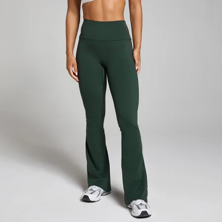 Leggings svasati MP Tempo da donna - Smeraldo scuro
