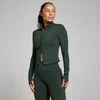 Giacca crop MP Tempo da donna - Smeraldo scuro