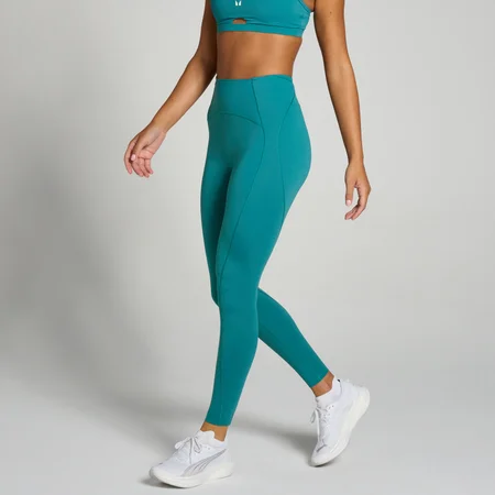 Leggings Curved Seam MP Tempo Ultra da donna - Aqua Teal