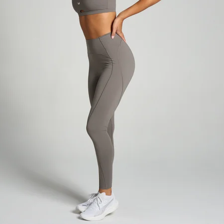 Leggings Curved Seam MP Tempo Ultra da donna - Dark Truffle