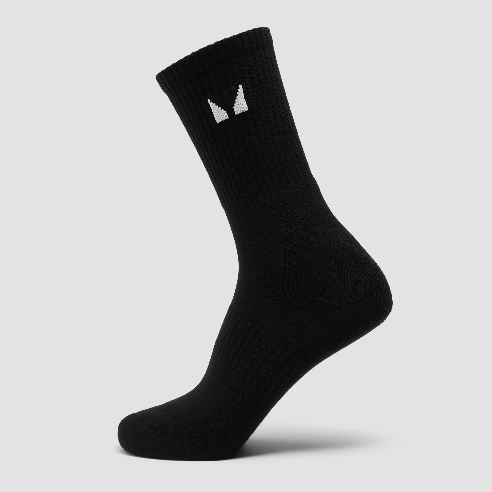 MP Unisex Crew Socks (1 Pack) - Black - UK 2-5 Immagine 1