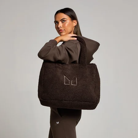 Borsa tote imbottita borg MP - Cioccolato