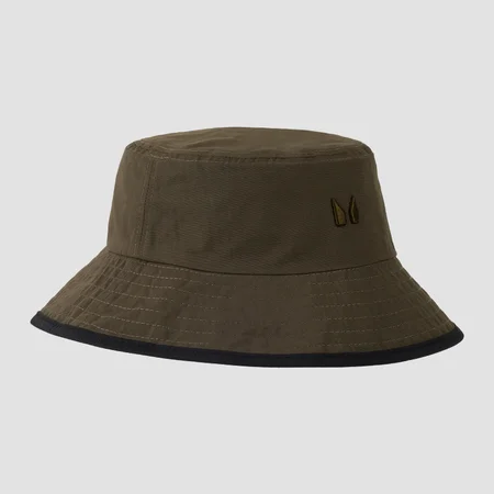 Cappello da pescatore reversibile MP - Nero/Verde bosco