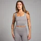 Canotta con scollo quadrato MP Active da donna - Grigio freddo