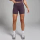 Pantaloncini ciclista con tasca MP Active da donna - Viola scuro