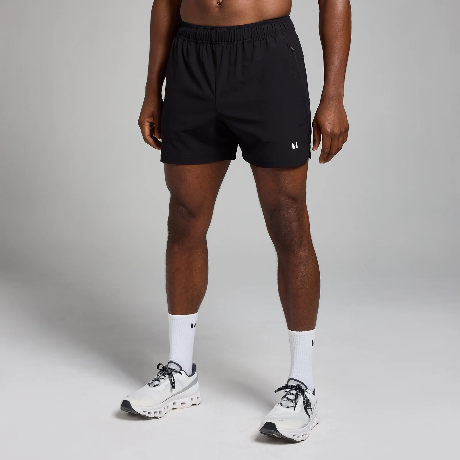 Pantaloncini sportivi con tasca MP Active da uomo - Neri - XL Immagine 1