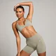 Micro bralette senza cuciture MP da donna - Salvia scuro