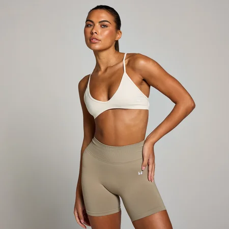 Micro bralette senza cuciture MP da donna - Osso