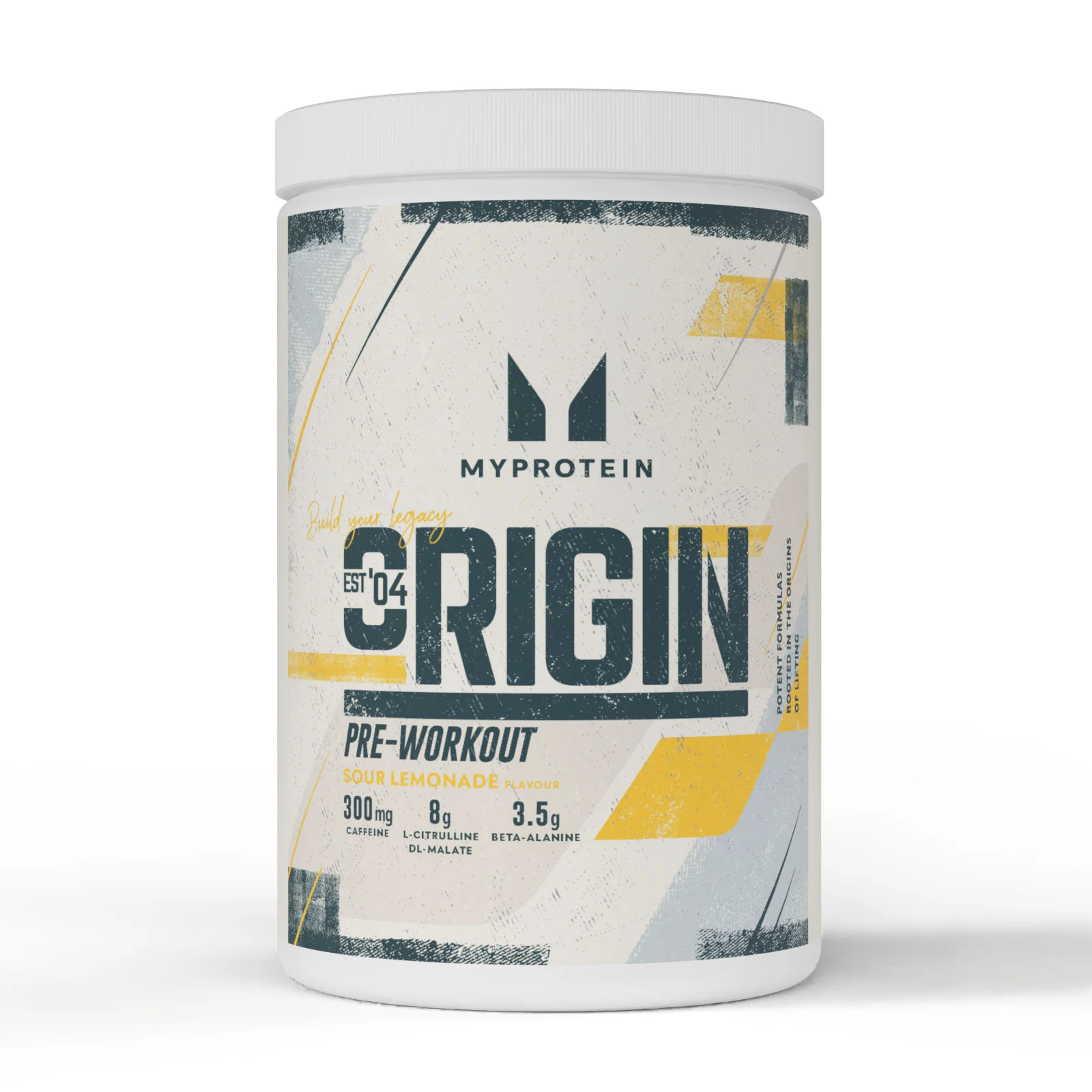 Miscela Pre-Allenamento Origin - 30porzioni - Sour Lemonade Immagine 1