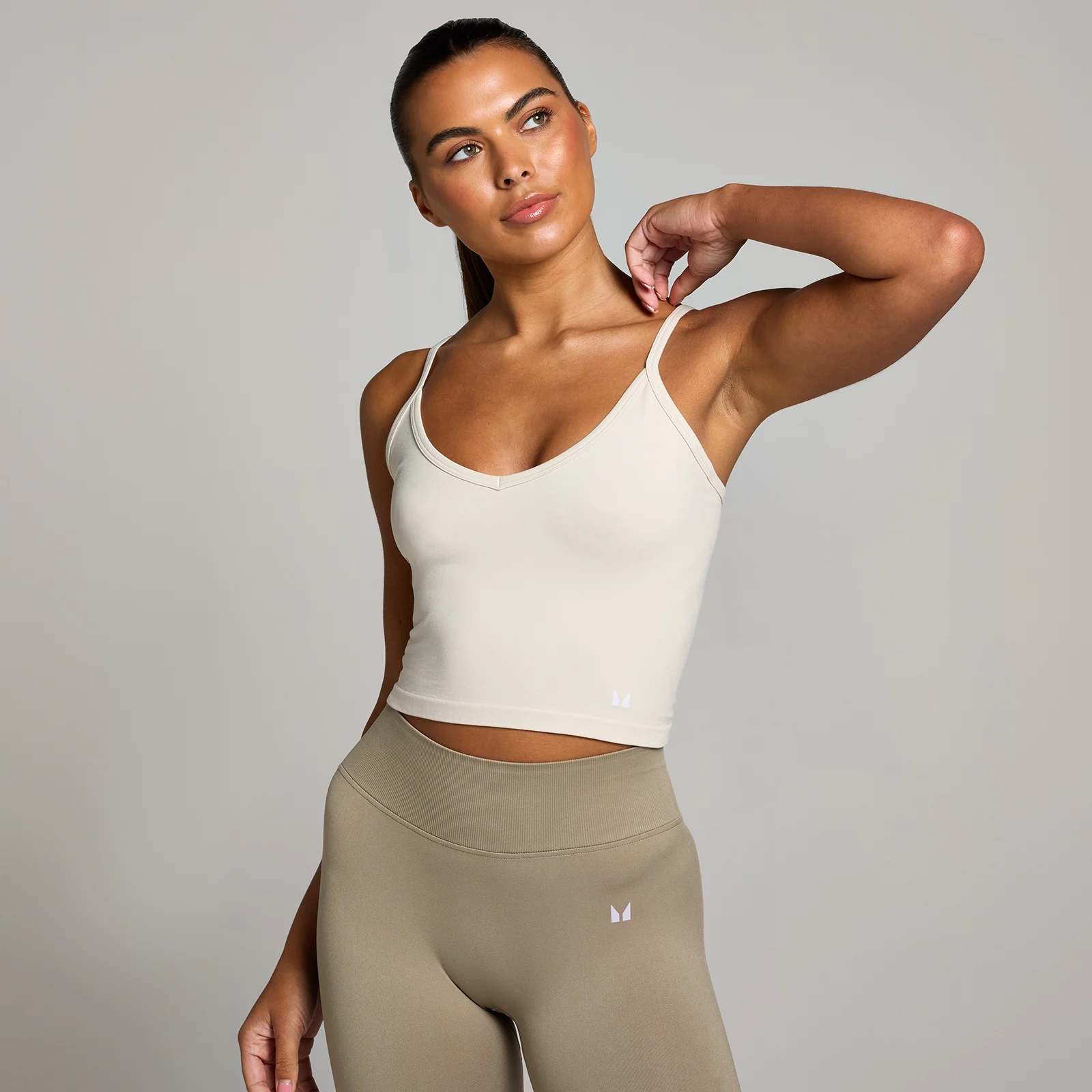 Canotta MP Tempo senza cuciture da donna - Osso - M Immagine 1