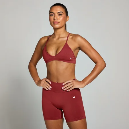 Micro bralette senza cuciture MP da donna - Ciliegia