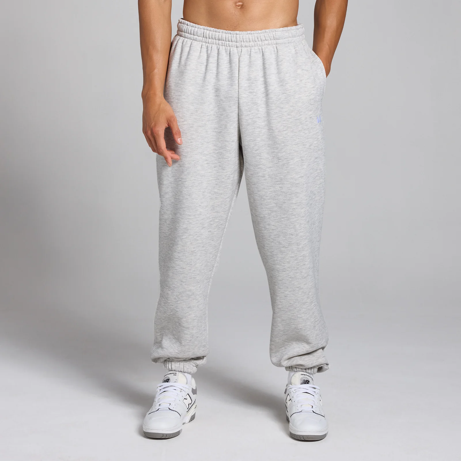 Pantaloni da jogging oversize MP Rest Day da uomo - Grigio chiaro mélange - M Immagine 1