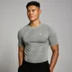 T-shirt senza cuciture con grafica Pillar MP Tempo da uomo - Grigio tempesta