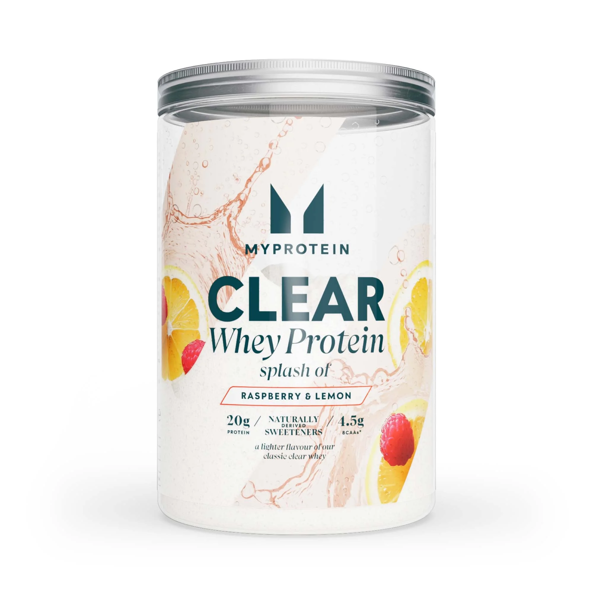 Clear Whey Isolate - 15 servings - 420g - Splash Of - Raspberry & Lemon Immagine 1