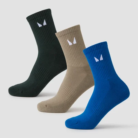 Calzini a metà polpaccio unisex MP (confezione da 3) - Multipack Earth
