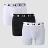 Boxer MP da uomo (confezione da 3) - Nero / Bianco / Grigio