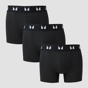Boxer tecnici MP da uomo (confezione da 5) - Nero - Size M