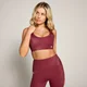 Reggiseno sportivo ad alta lucentezza MP X Tatiana - Borgogna