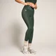 Leggings a vita alta e alta lucentezza MP X Tatiana - Verde scuro