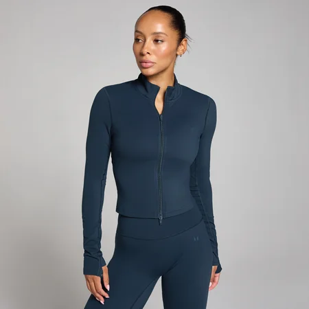 Giacca crop MP Tempo da donna - Zaffiro scuro