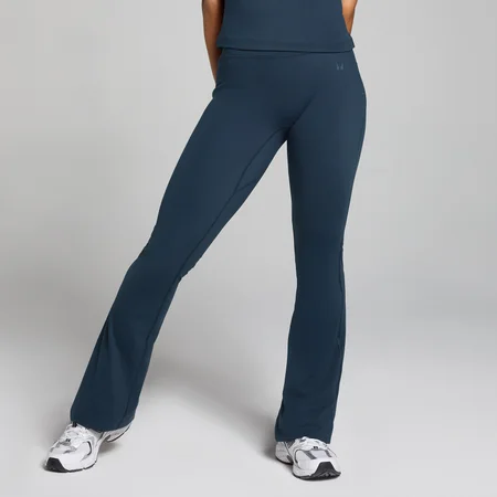 Leggings svasati MP Tempo da donna - Zaffiro scuro
