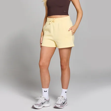 Pantaloncini della tuta MP Basics da donna - Limone