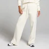 Pantaloni da jogging a taglio dritto MP Basics da donna - Crema chiaro