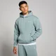Felpa oversize con cappuccio MP Rest Day da uomo - Piombo