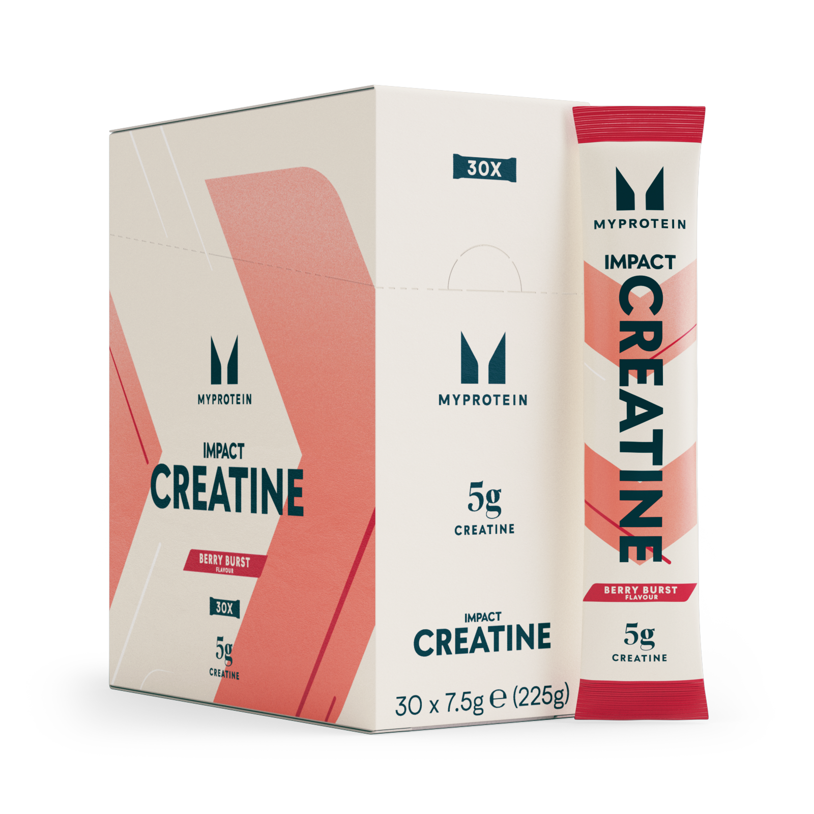 Myprotein, Impact Creatine Stick Packs, 6g (Boxes) - 20porzioni - Bacche Immagine 1