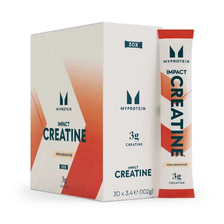Myprotein, Impact Creatine Stick Packs, 6g (Boxes) - 20porzioni - Senza aroma