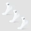 Calzini alla caviglia MP Running (confezione da 3) - Bianco