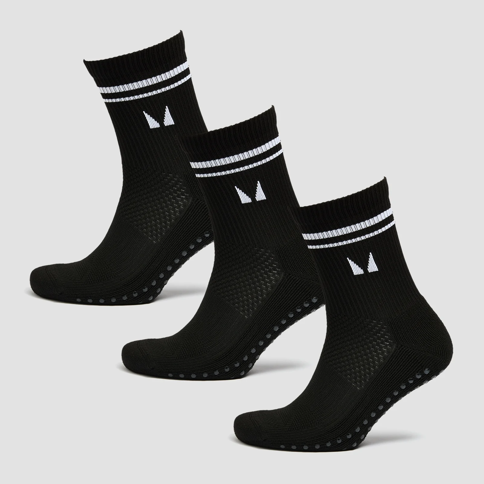 Calzini pilates MP (confezione da 3) - Nero - UK 2-5 Immagine 1