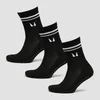 Calzini pilates MP (confezione da 3) - Nero