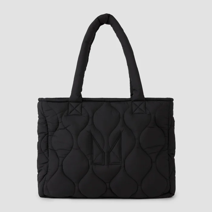 Borsa tote imbottita MP - Nero