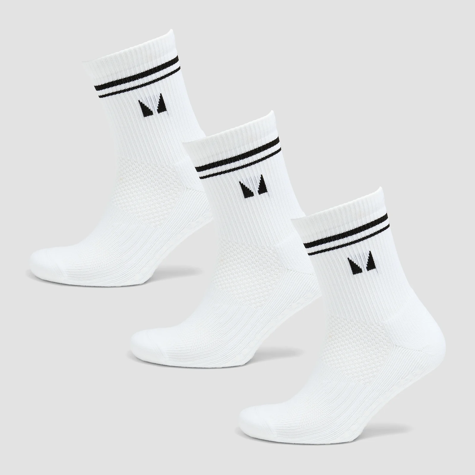 Calze Pilates MP (confezione da 3) - Bianco - UK 2-5 Immagine 1