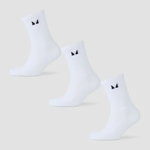 Calzini sportivi MP (confezione da 3) - Bianco - Size UK 6-8