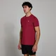 T-shirt sportiva con trama a griglia MP Active da uomo - Rosso intenso