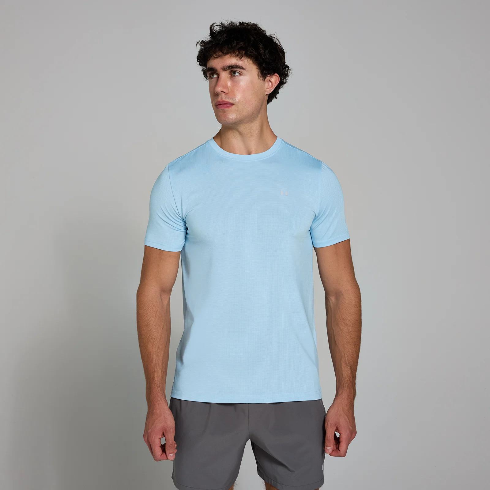 T-shirt sportiva a rete MP Active da uomo - Blu cielo - XS Immagine 1