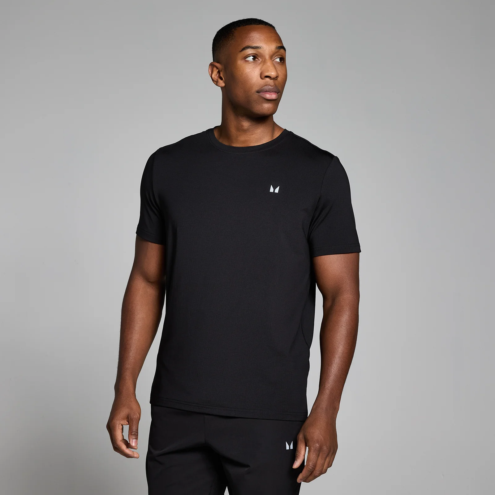 T-shirt a rete MP uomo active - Nero - XS Immagine 1