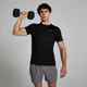T-shirt sportiva con trama a griglia MP Active da uomo - Nero