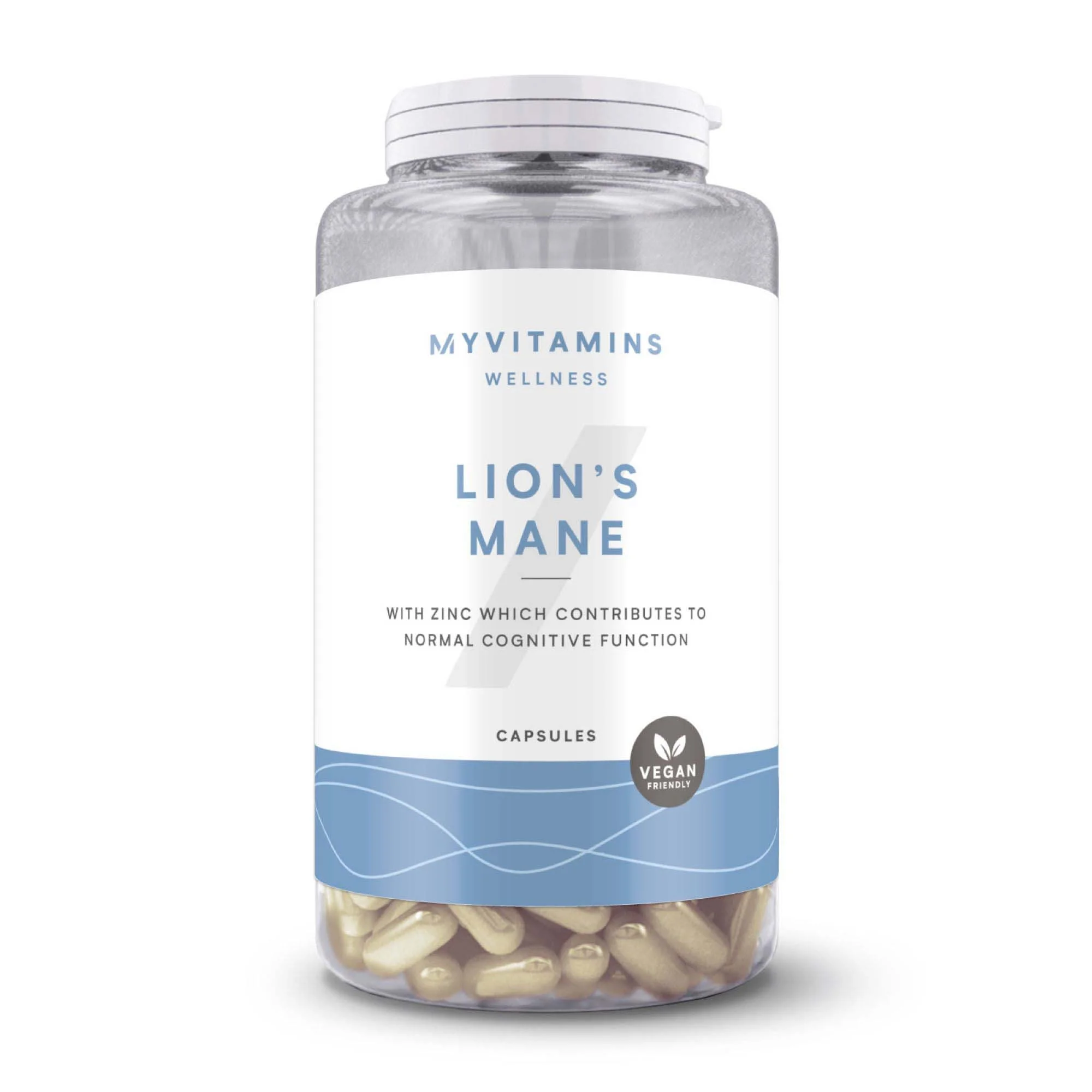 Capsule Focus Lion's Mane - 60 Capsules, 30porzioni - Senza aroma Immagine 1