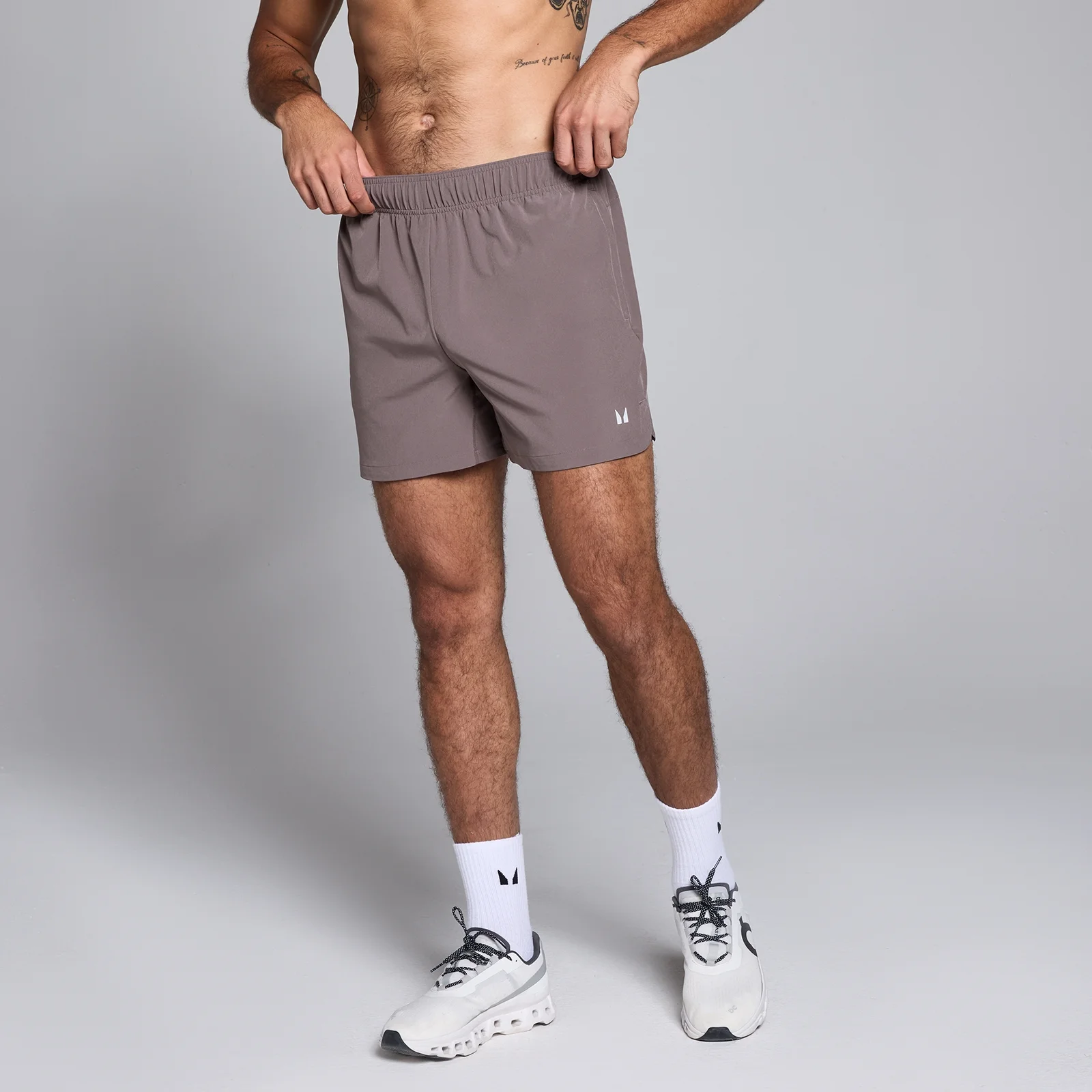 Pantaloncini sportivi in tessuto da 13 cm MP da uomo - Caffè - XXL Immagine 1