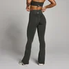 Leggings donna MP Tempo senza cuciture a zampa - Grigio notte