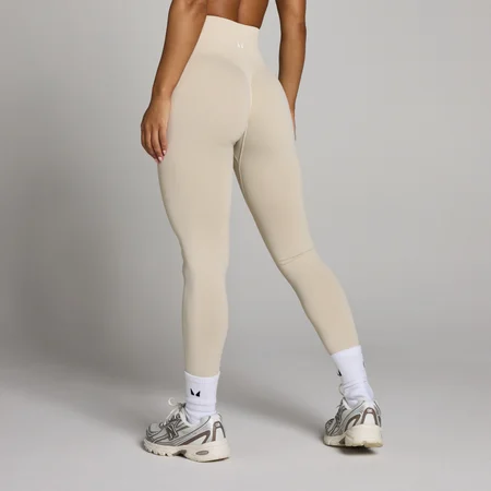 Leggings donna MP Tempo senza cuciture - Sabbia del deserto