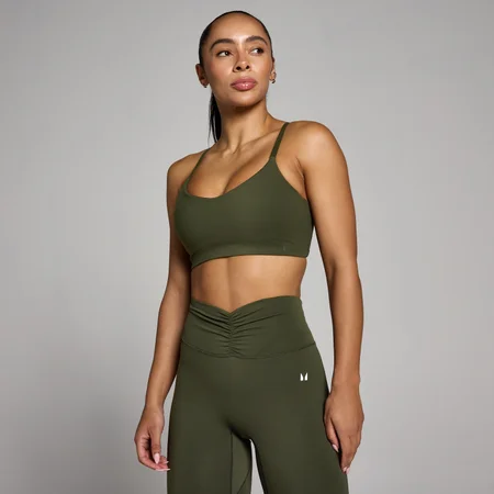 Reggiseno sportivo donna MP Tempo - Verde foresta