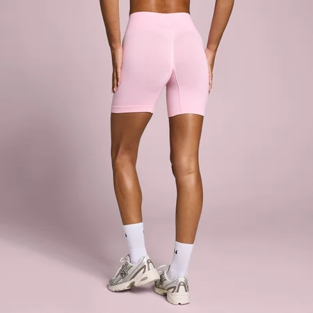 Pantaloncini MP donna Tempo senza cuciture arricciati - Rosa