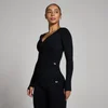 Giacca corta senza cuciture Tempo MP donna - Nero